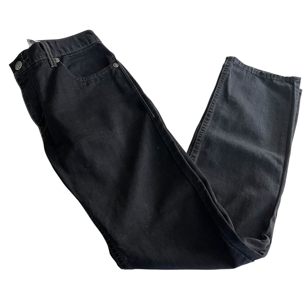Levi’s 511 Black Slim Jeans Size 20 (30x30) Youth Skinny Fit Denim